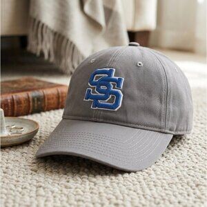 The Game Gray SS Embroidered Adjustable Cotton Baseball Cap